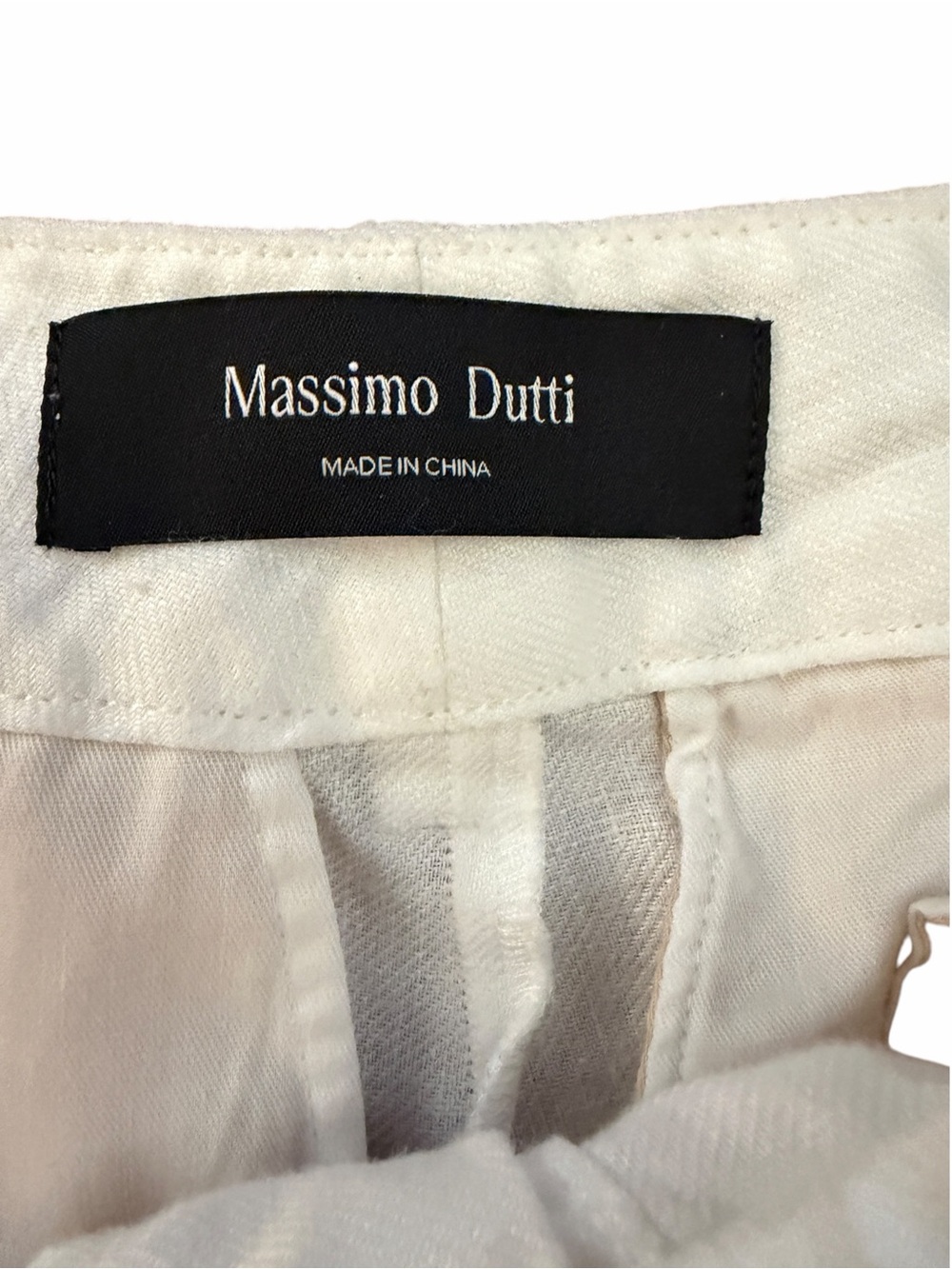 Massimo Dutti Wide-Leg Linen Trousers, Women's US 6